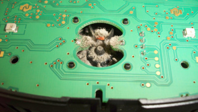 A clogged fan will give inaccurate cabin air temperature measurement