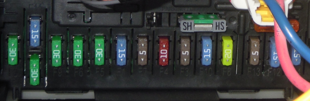 C4 Picasso (2011) - Fusebox Shunt
