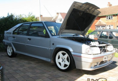 Citroen BX 16v with throttle bodies