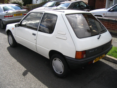 205 XR - Scrubbed up well, considering it was green with Algae when I got it