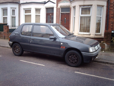 205 XS - Did not scrub up well, but was a blast to drive