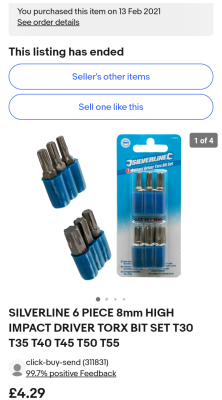 Torx bits