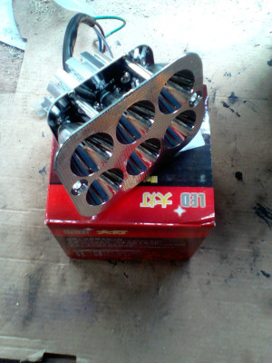 Take 1 eBay LED "motorbike headlamp" (about £6!