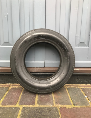and todays mystery object is vegetable and mineral<br />it's an Esso branded Tyre,  an Esso-Branded Tyre
