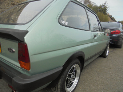 mint metallic?<br />Photos don't capture it very well