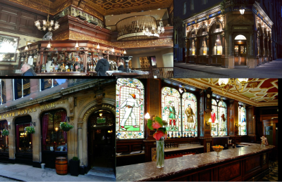 The Guidford and the Cafe Royal<br />West Register Street<br />Edinburgh