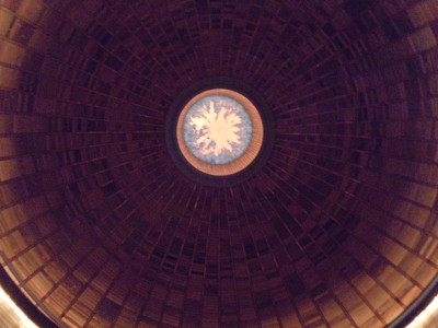 Ad Gefrin Distillery Foyer Looking Uo.<br />Falcon Original