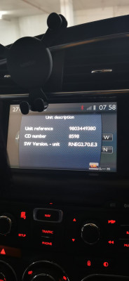 Head unit firmware