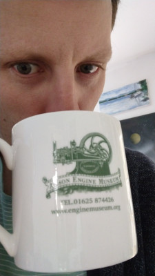 A nice big PINT coffee mug!