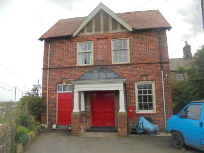 Chathill's former Post Office<br />Next to the East Coast Mainline<br />Falcon Original