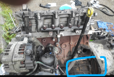 2.0 HDi starter motor position