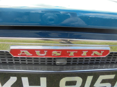on an Austin 1300 GT