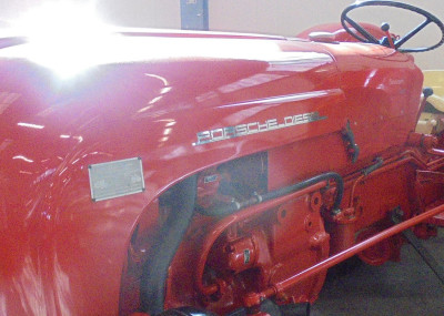 Falcon Original<br />Yes there is a Porsche under the blinding glare of the sun streaming in through the windows!