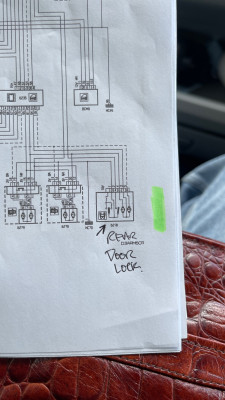 Wiring diagram. Wire 2 I believe should be the one to cut.