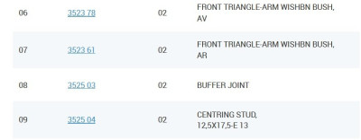 Front LCA and wheel hub, some part numbers..jpg