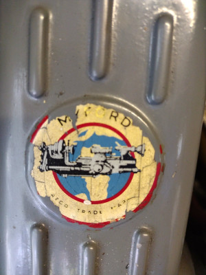 Very tatty sticker