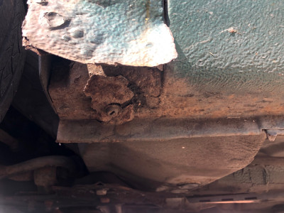Skull’s - Bottom of wing disappeared