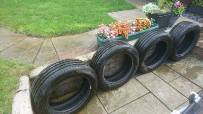 All lined up ready to go!!