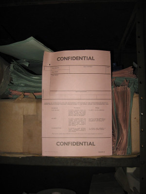 Confidential form - own work