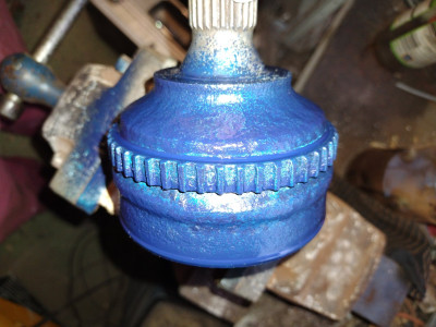 All the cool kids are fitting sexy blue CV joints, or something