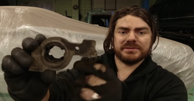 Quick screen grab from the video. Seemed rude to crop out the man himself!