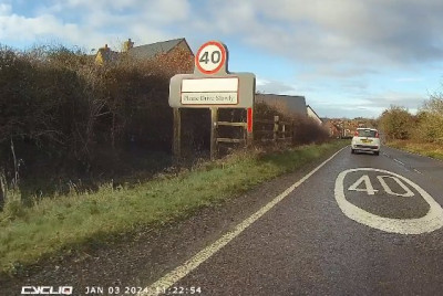 A still from my bikecam