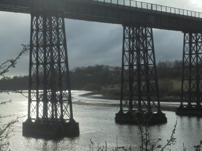 Over the Wansbeck Ashington Northumberland