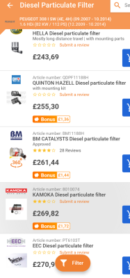 From Autodoc app