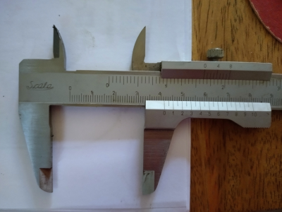 The ball joint diameter