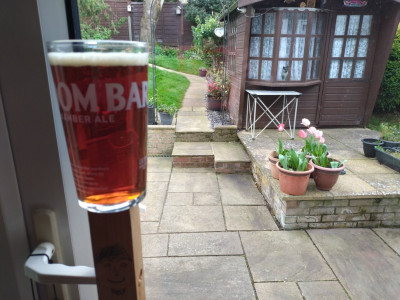 A well earned tipple!!