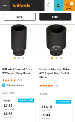Halfords trade