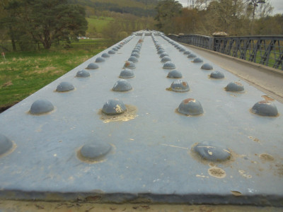 Iron Bridge over the Tweed<br />Innerleithen