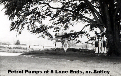 From the days when even the tiniest of settlements had their own petrol pumps