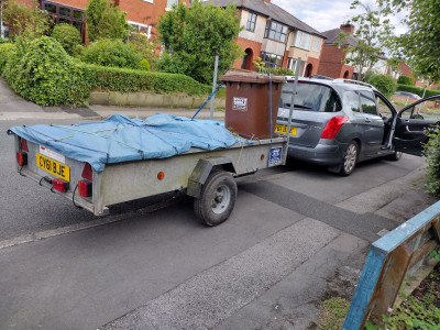 308 + 8x4 trailer = tip run