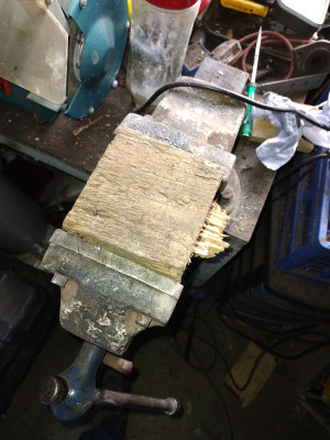 Wooden block....