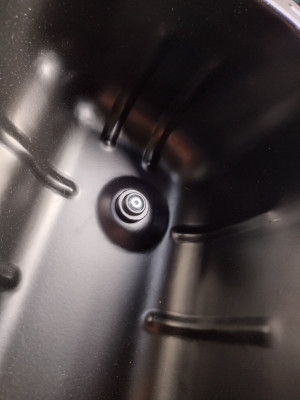 Sump before