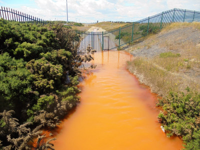 More orange river