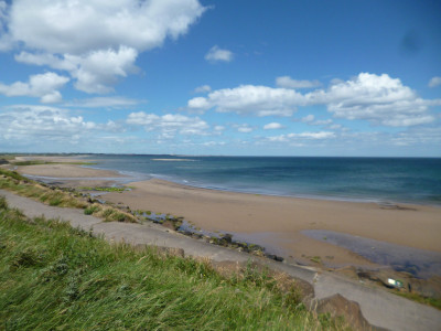 North Blyth/Cambois Beach looking North