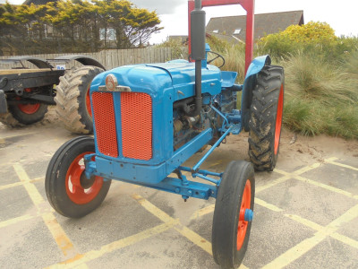 Orange and Blue-Favourite colours for tractors