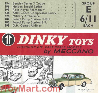 https://www.toymart.com/catalogues_dinky_1964.php