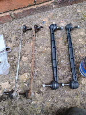 Old: steel, "new" plastic