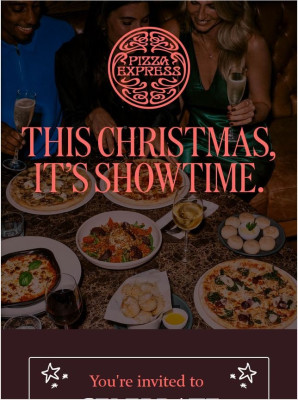 Bah humbug flavoured pizza