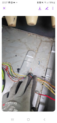 Old broken wires