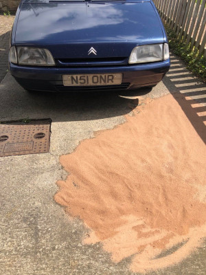 Skull's driveway