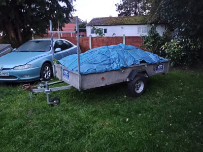 Tarps and many, many bungees!