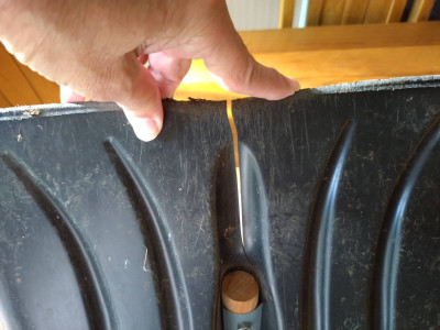 A nasty crack