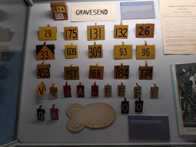 The chart table markers