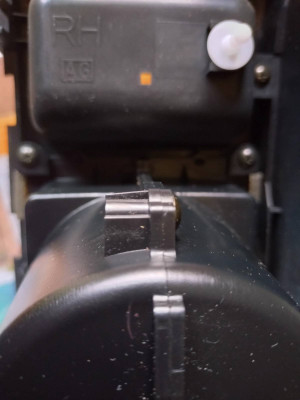 The retaing screws