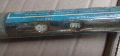 English Scale torque wrench - own work
