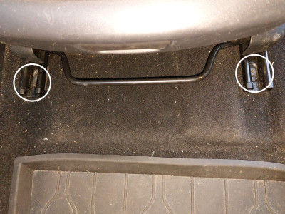 seat backward front bolts